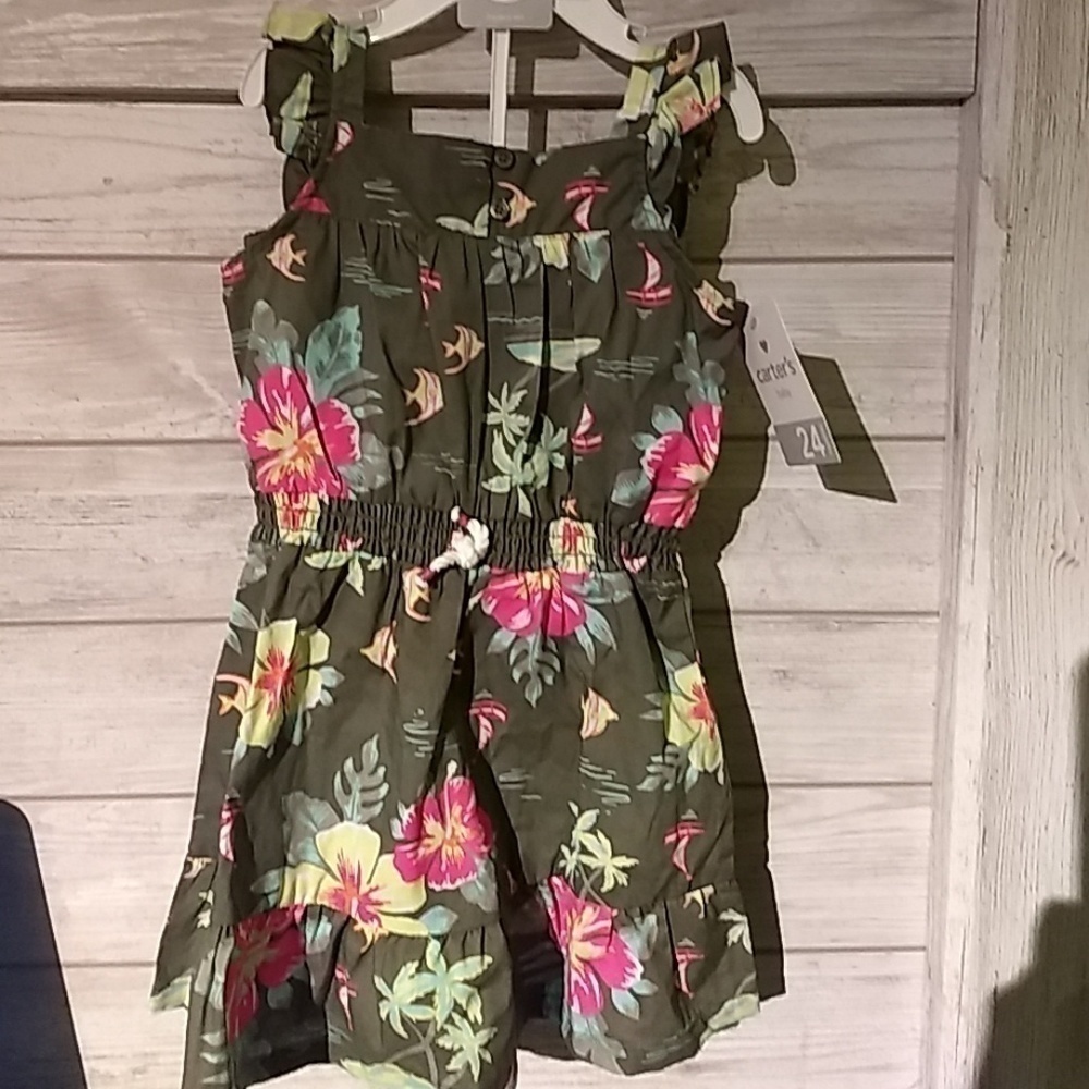 Carter's 24 months tropical Sun dress w/ bloomers